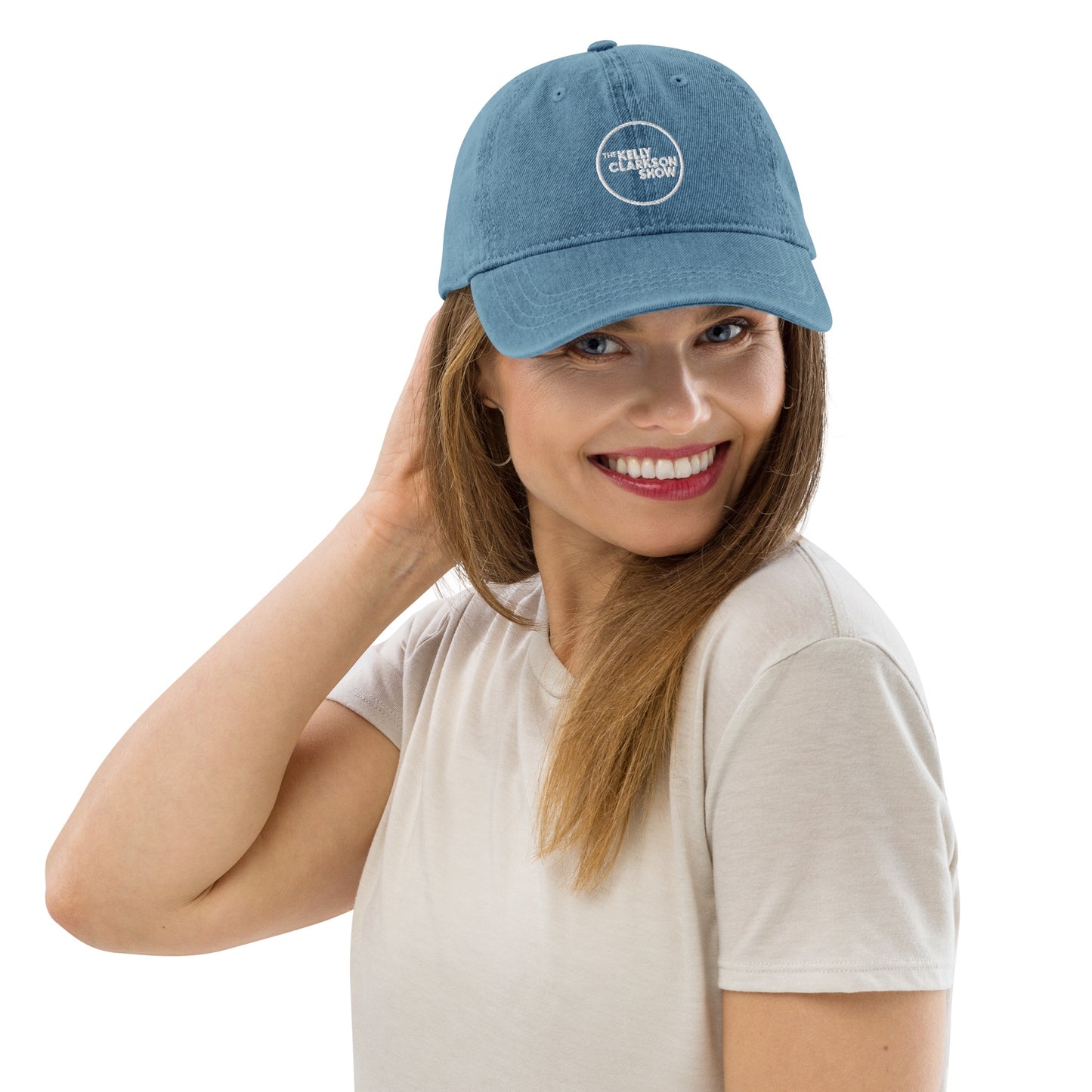 The Kelly Clarkson Show Logo Denim Dad Hat