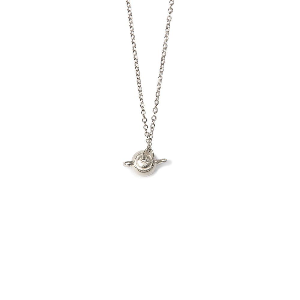 The Office Jim and Pam Teapot Pendant Necklace