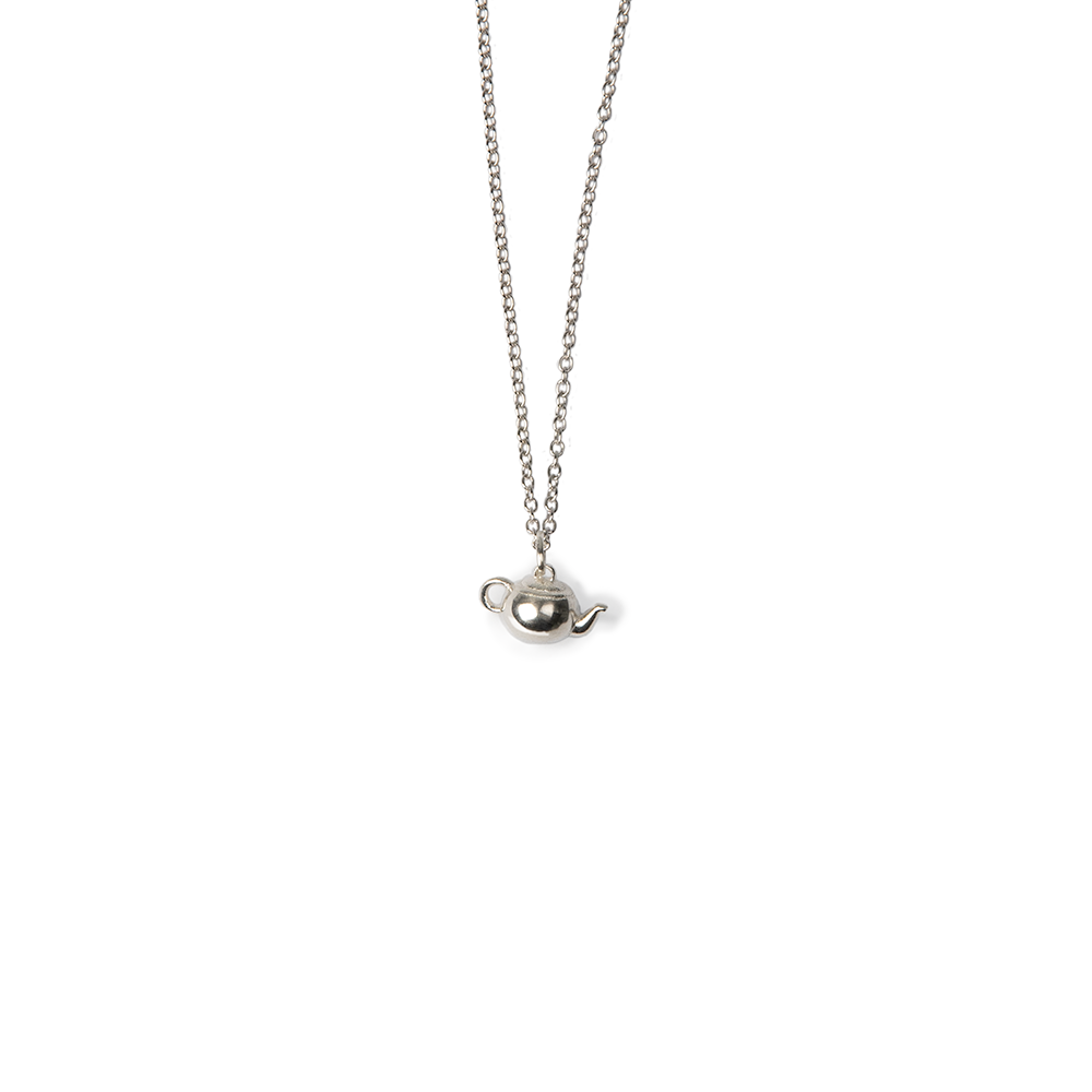 The Office Jim and Pam Teapot Pendant Necklace