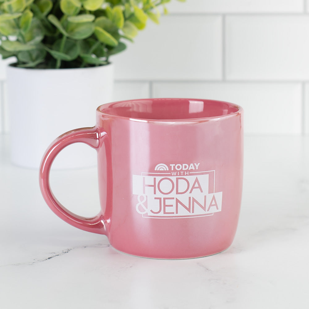 TODAY with Hoda & Jenna Official On-Air Chrome Blush Mug