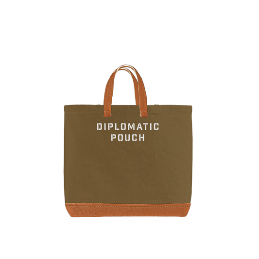 The Phoenician Scheme Diplomatic Pouch Military Green