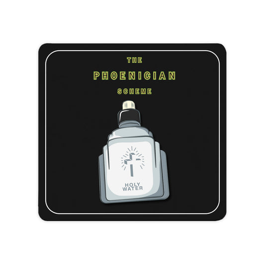 The Phoenician Scheme Holy Water Pin Grey