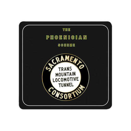 The Phoenician Scheme Sacramento Consortium Pin Black/white
