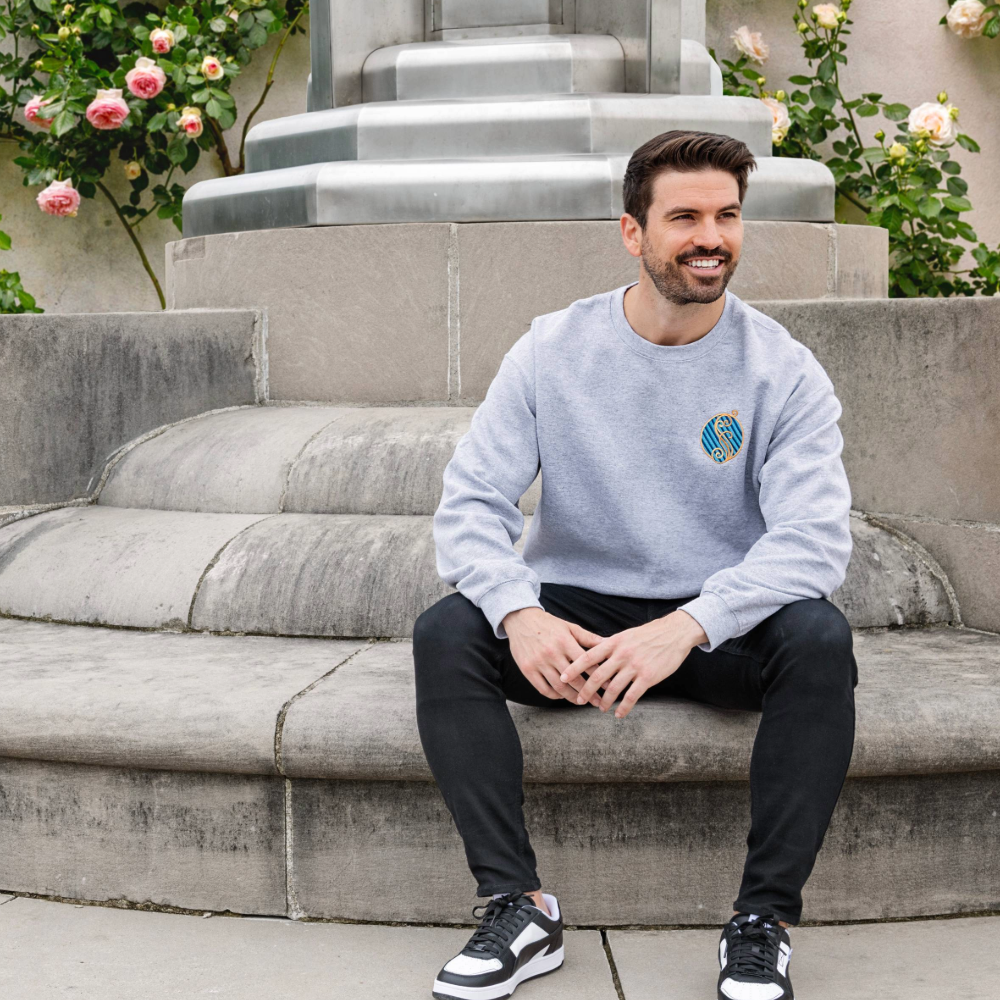 Wicked Shiz Seal Embroidered Crewneck Sweatshirt