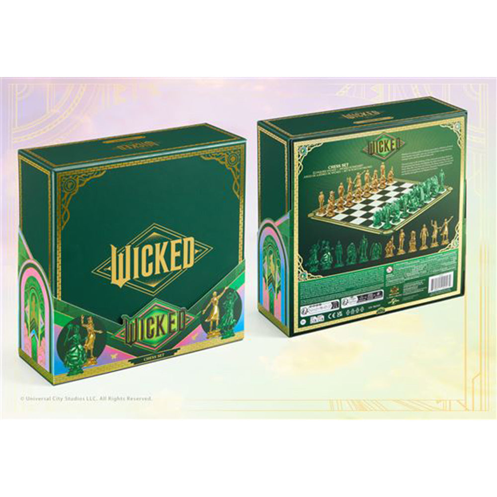 Wicked Chess Set - Shiz vs. Emerald City