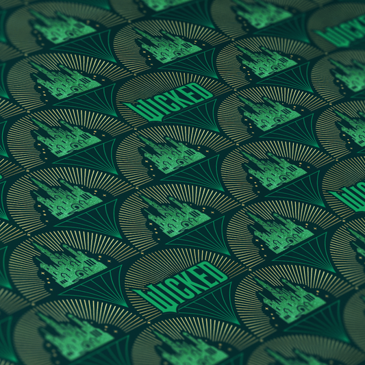 Wicked Emerald City Wrapping Paper
