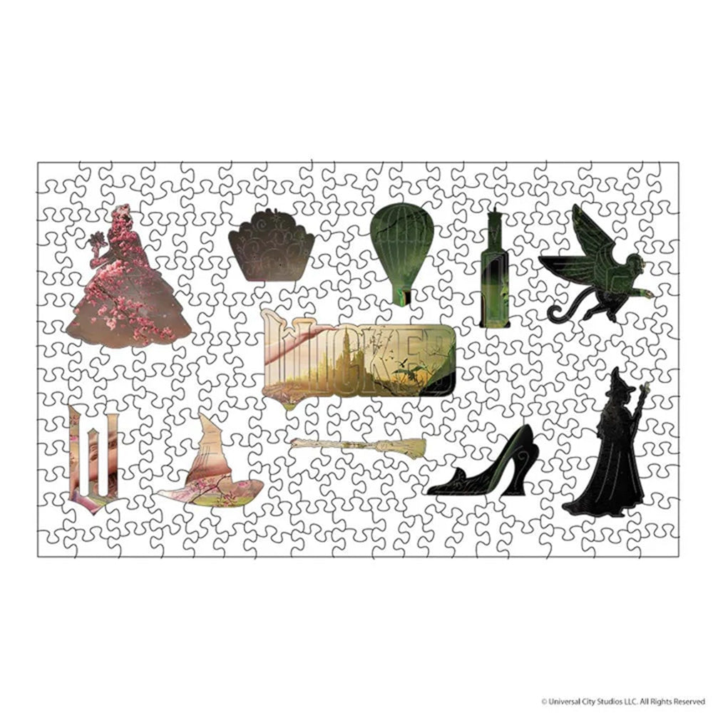 Wicked Everyone Deserves The Chance To Fly Wooden Jigsaw Puzzle