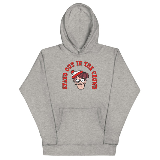 Where's Waldo? Stand Out In A Crowd Unisex Premium Hoodie