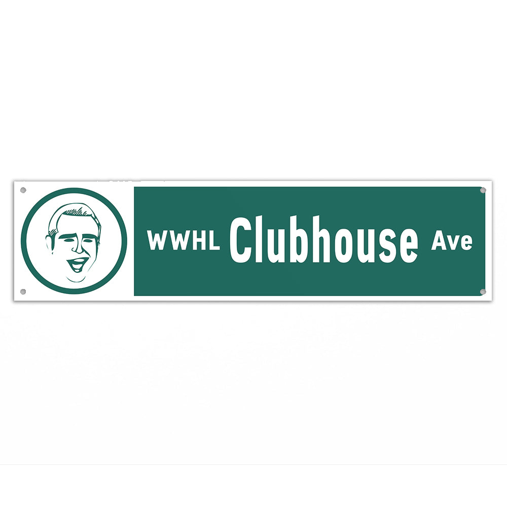 As Seen On Watch What Happens Live Clubhouse Metal Sign