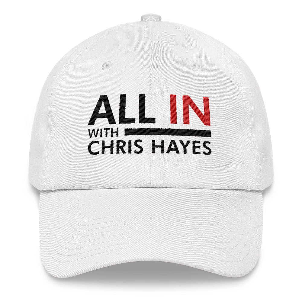 All In with Chris Hayes Embroidered Logo Hat
