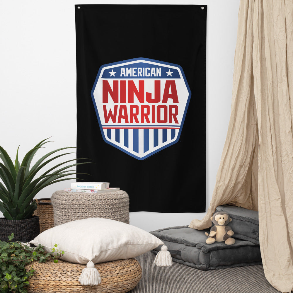 American Ninja Warrior Wall Flag