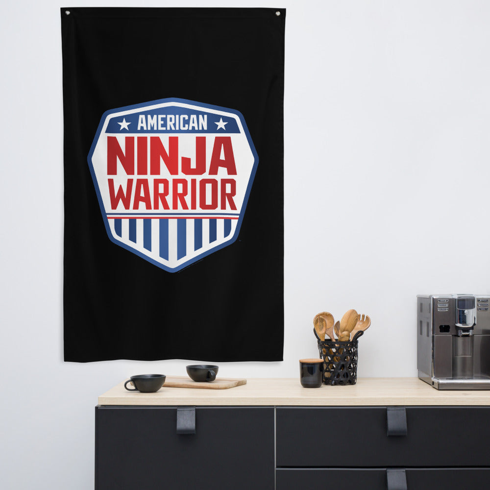 American Ninja Warrior Wall Flag