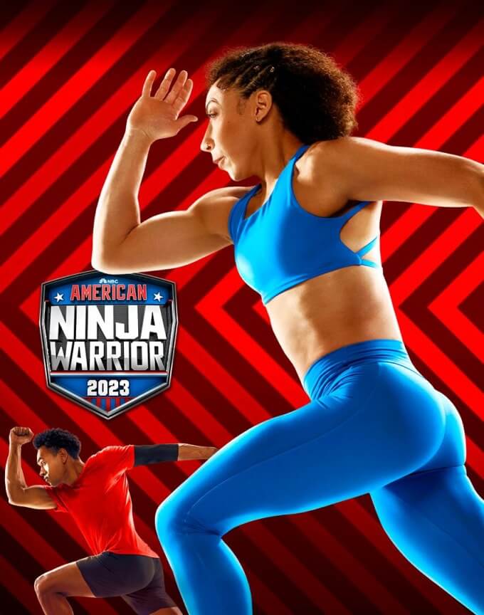 American Ninja WarriorAmerican Ninja Warrior Logo Women's Racerback Tank Top