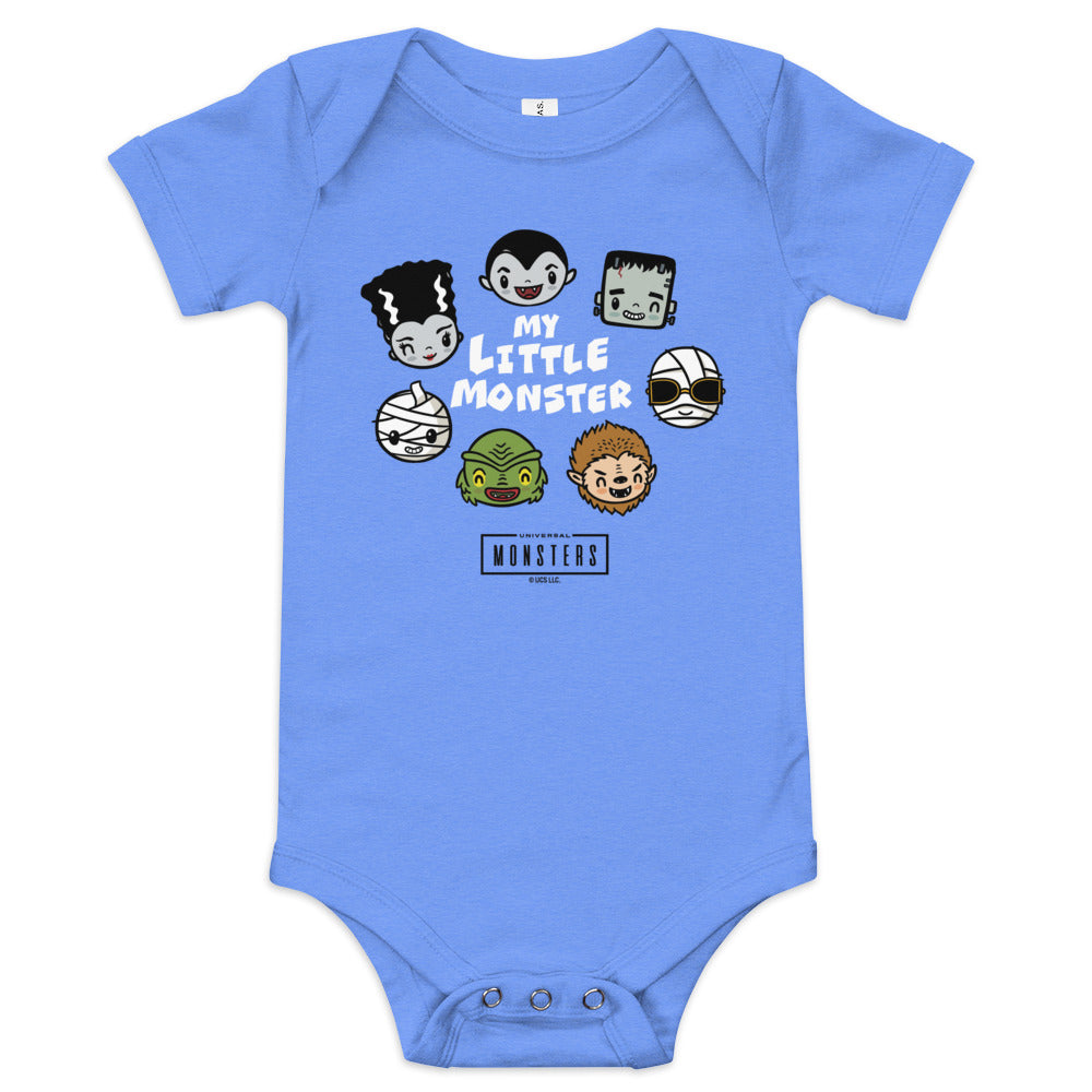 my little monsters Universal Monsters My Little Monster Baby One Piece