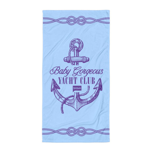 The Real Housewives of Salt Lake City Beach Towel Baby Gorgeous Yacht Club