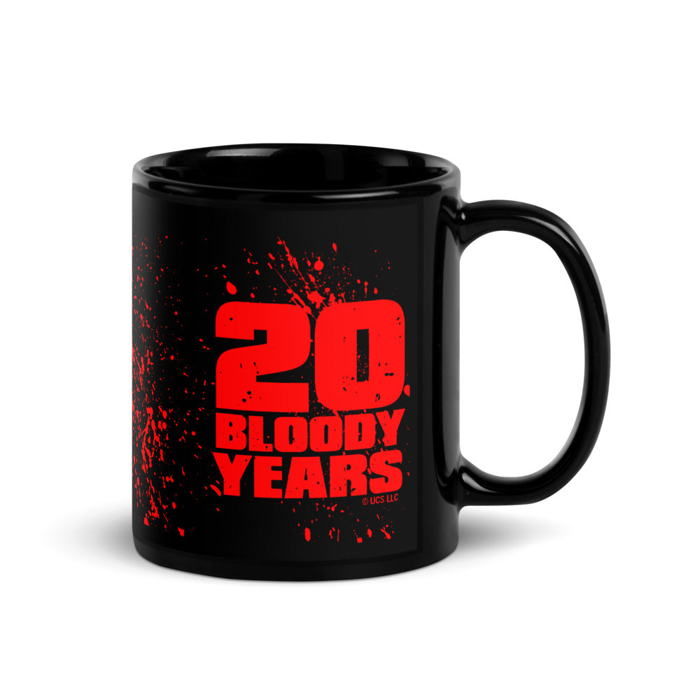20 oz coffee mugs ceramic Shaun of the Dead 20th Anniversary Black Mug