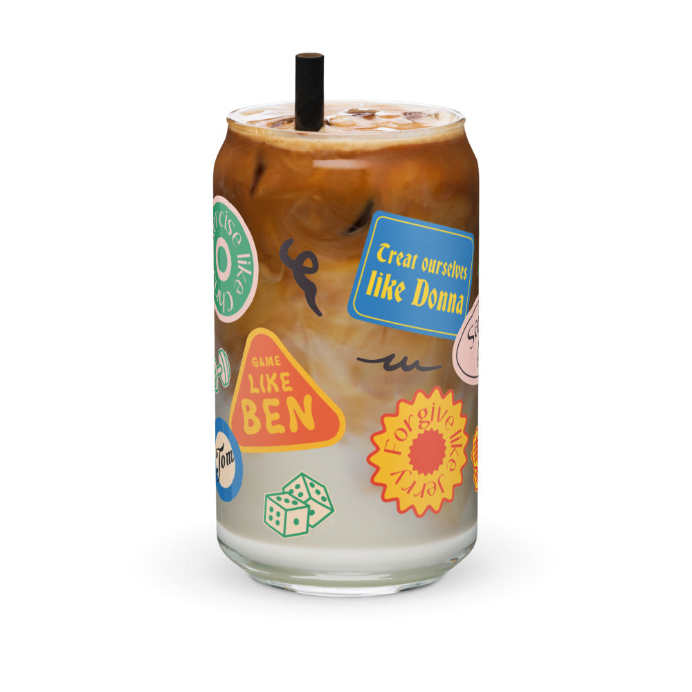 Parks and Recreation Character Can Glass