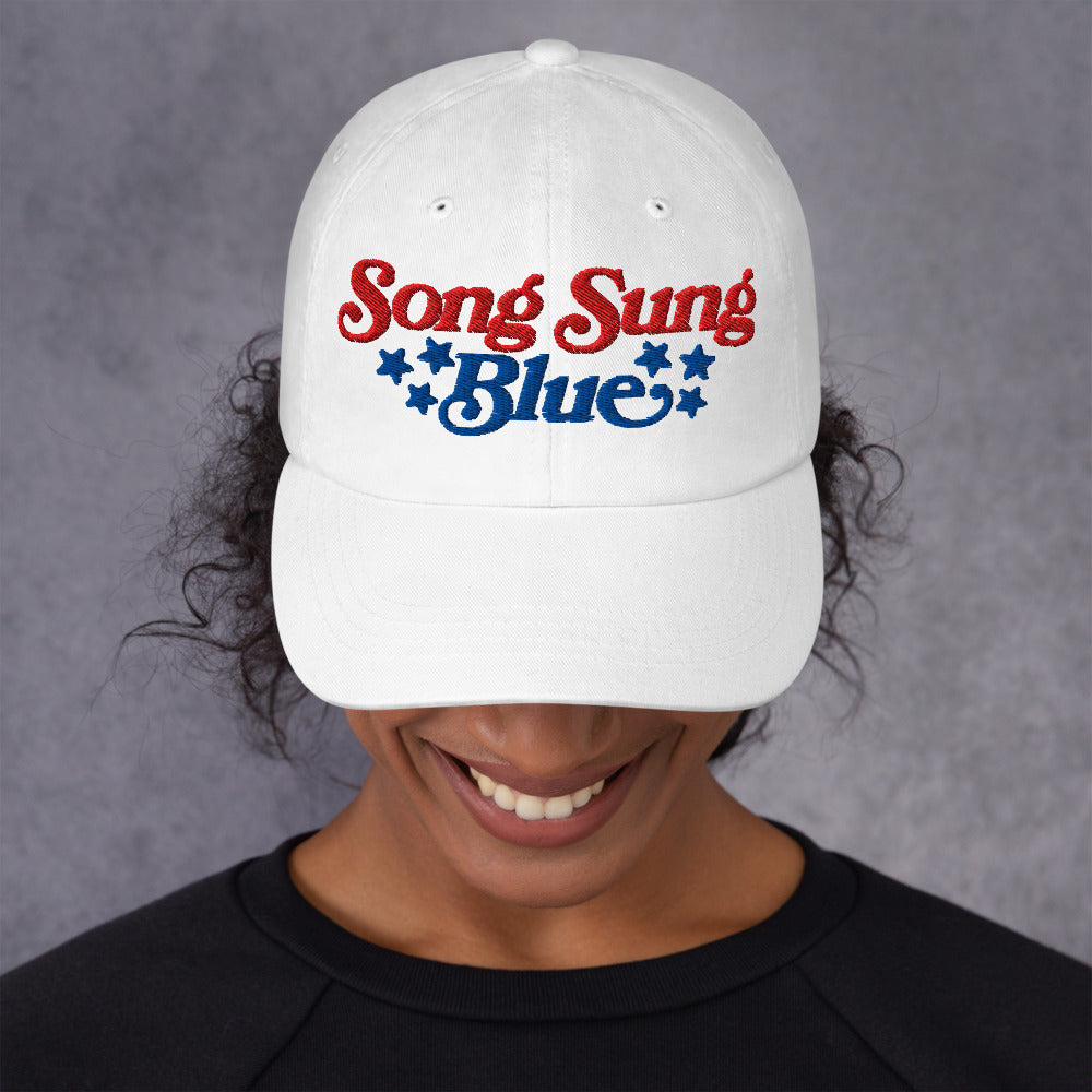Song Sung Blue Logo Embroidered Hat