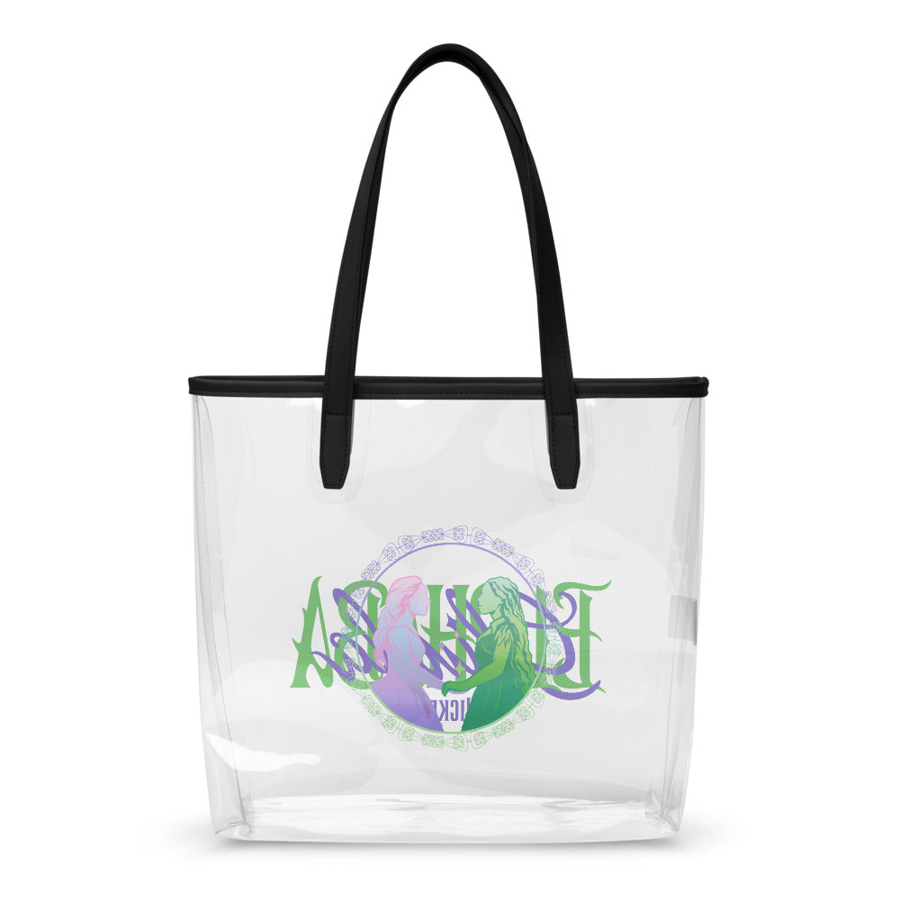 Wicked Clear Tote Bag Because I Knew You
