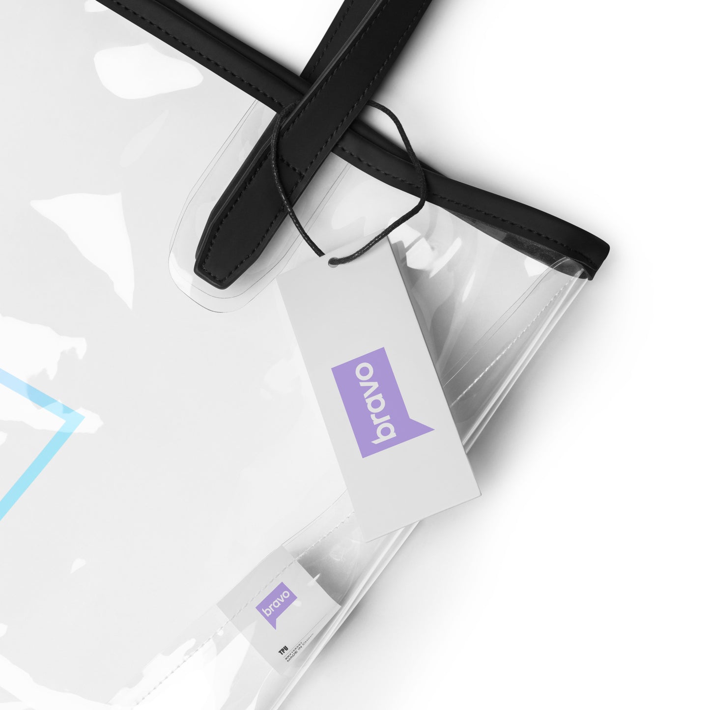 Bravo Fan Fest Clear Tote Bag - Purple/Blue
