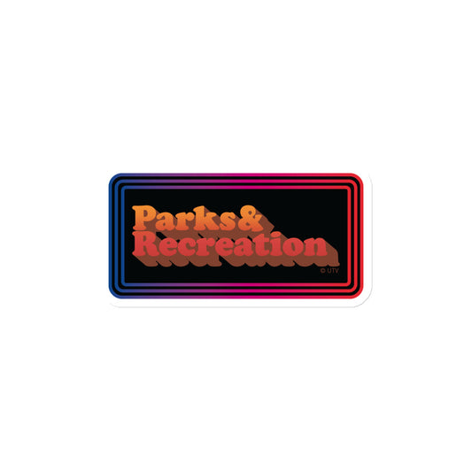 Parks and Recreation 70's Logo Magnet
