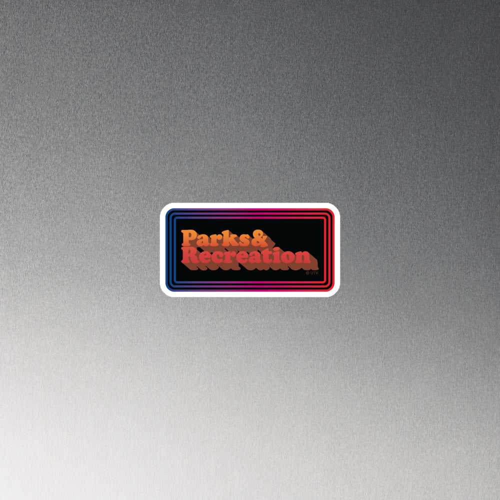 Parks and Recreation 70's Logo Magnet