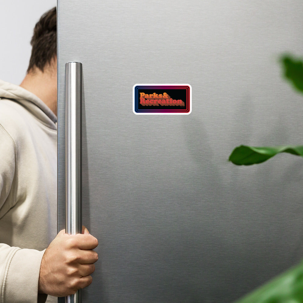 Parks and Recreation 70's Logo Magnet