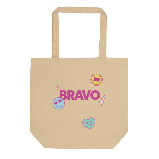 Bravo Gear BravoCon '25 Bravo Logo & Icons Tote Bag Oyster
