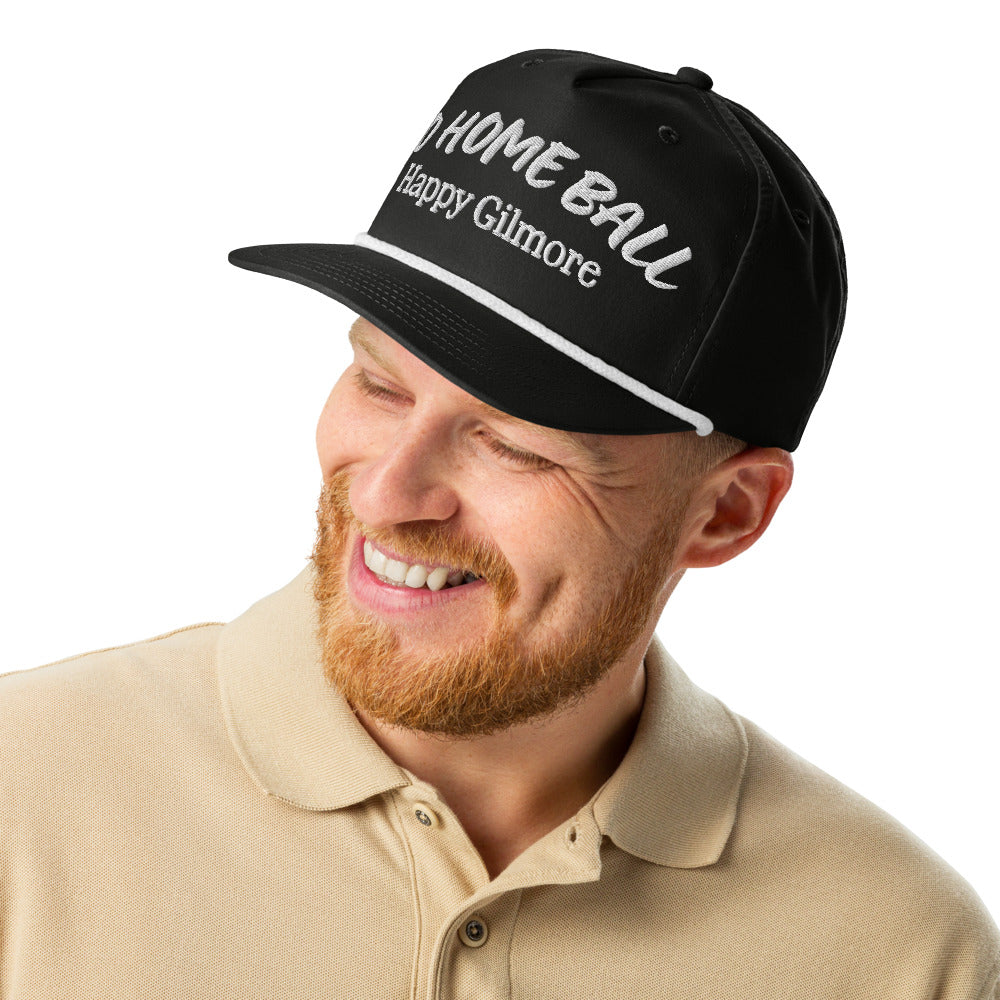 Happy Gilmore Go Home Ball Golf Rope Cap
