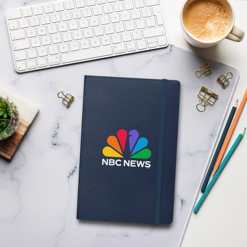 NBC News Logo Hardcover Notebook