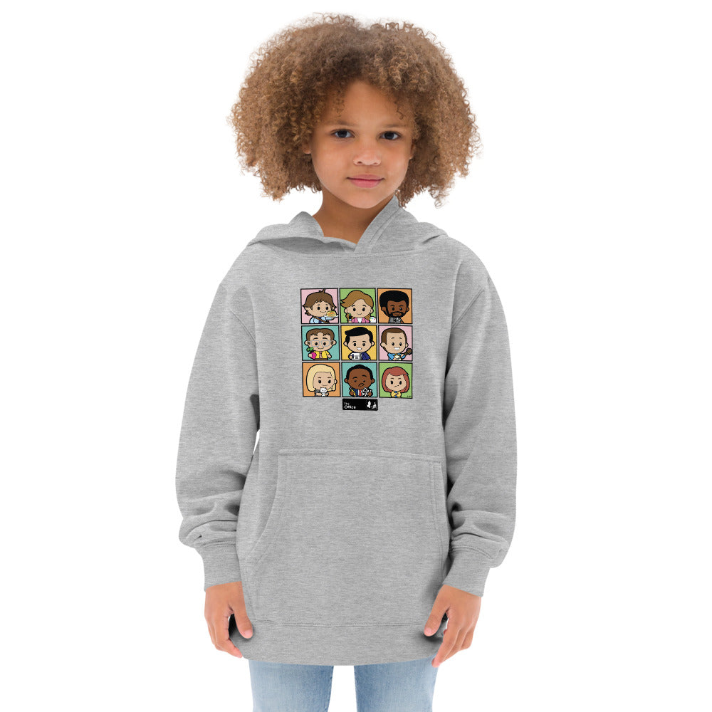 The Office Grid Kids Hoodie