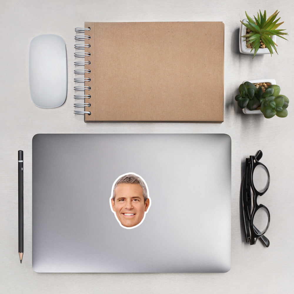 Bravo Andy Kiss Cut Sticker