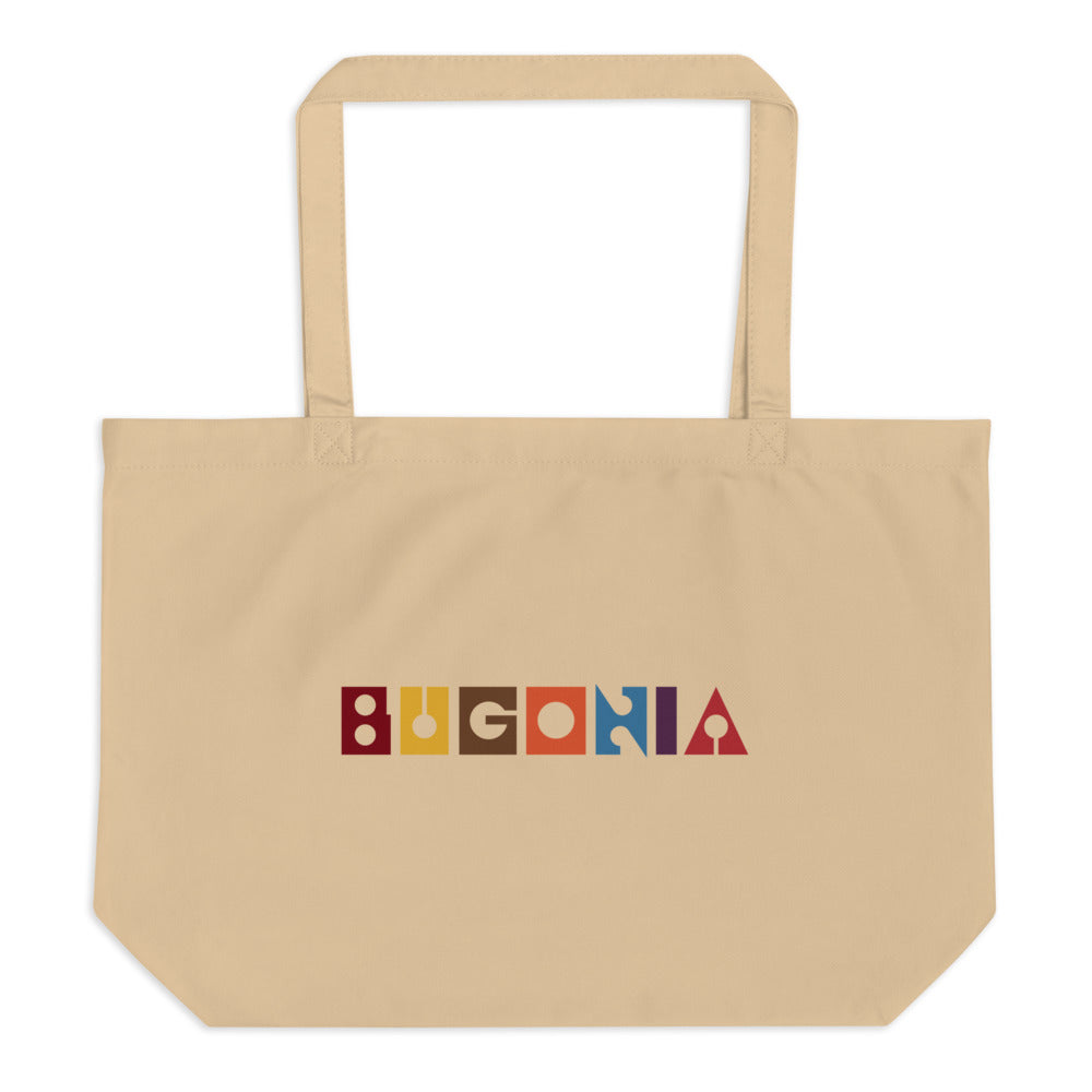 Bugonia Color Logo Tote Bag Tan