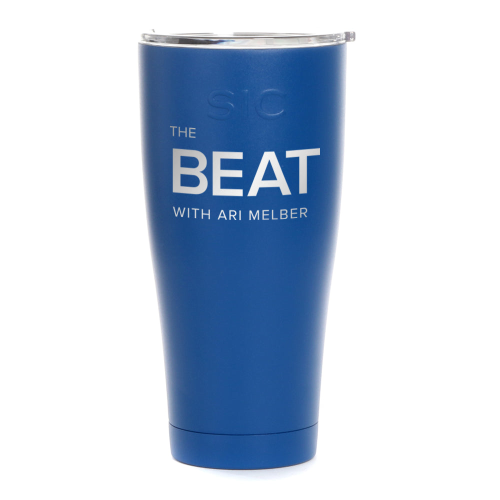 The Beat with Ari Melber Logo Laser Engraved SIC Tumbler