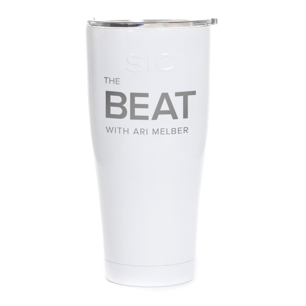 The Beat with Ari Melber Logo Laser Engraved SIC Tumbler