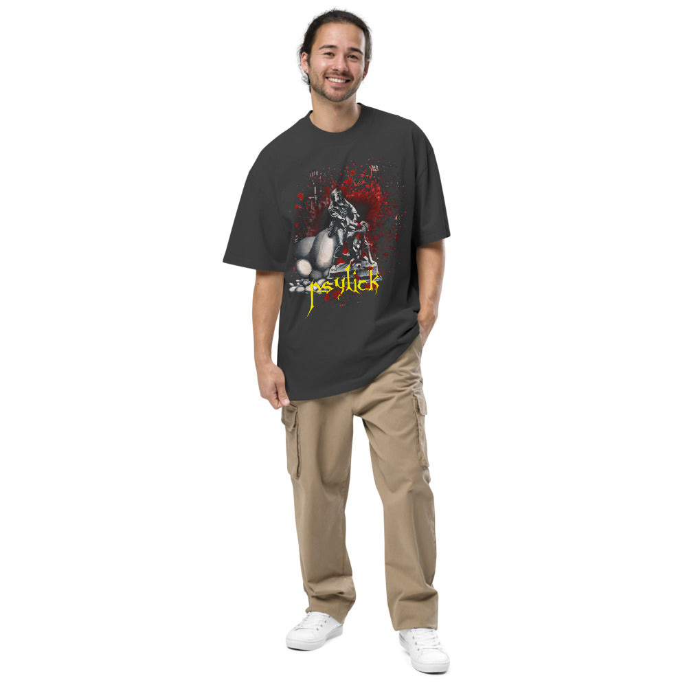 Bugonia Psylick Band Oversized Faded T-Shirt