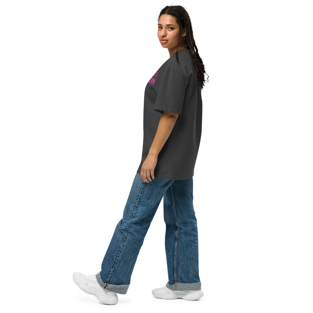 BravoCon Mentally At BravoCon Oversized Faded T-Shirt