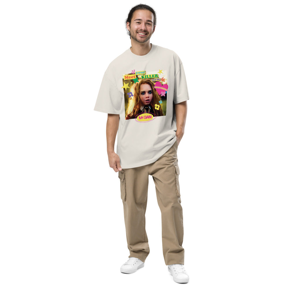 M3GAN Meet Your Killer Oversized Faded T-Shirt