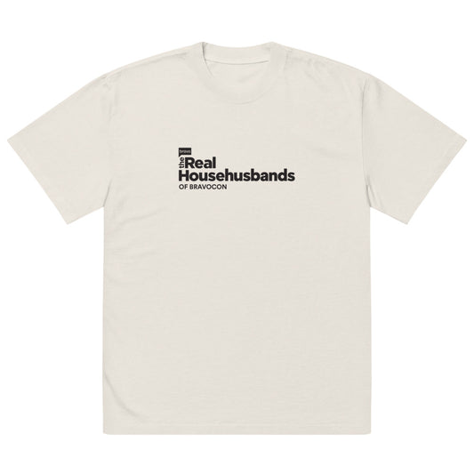 BravoCon '25 Real Househusbands of Bravocon Oversized Faded T-Shirt Faded Bone