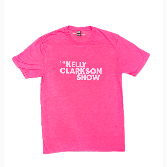 The Kelly Clarkson Show Pink Logo Tee