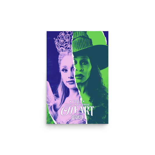 Wicked: For Good Poster "Two Halves"