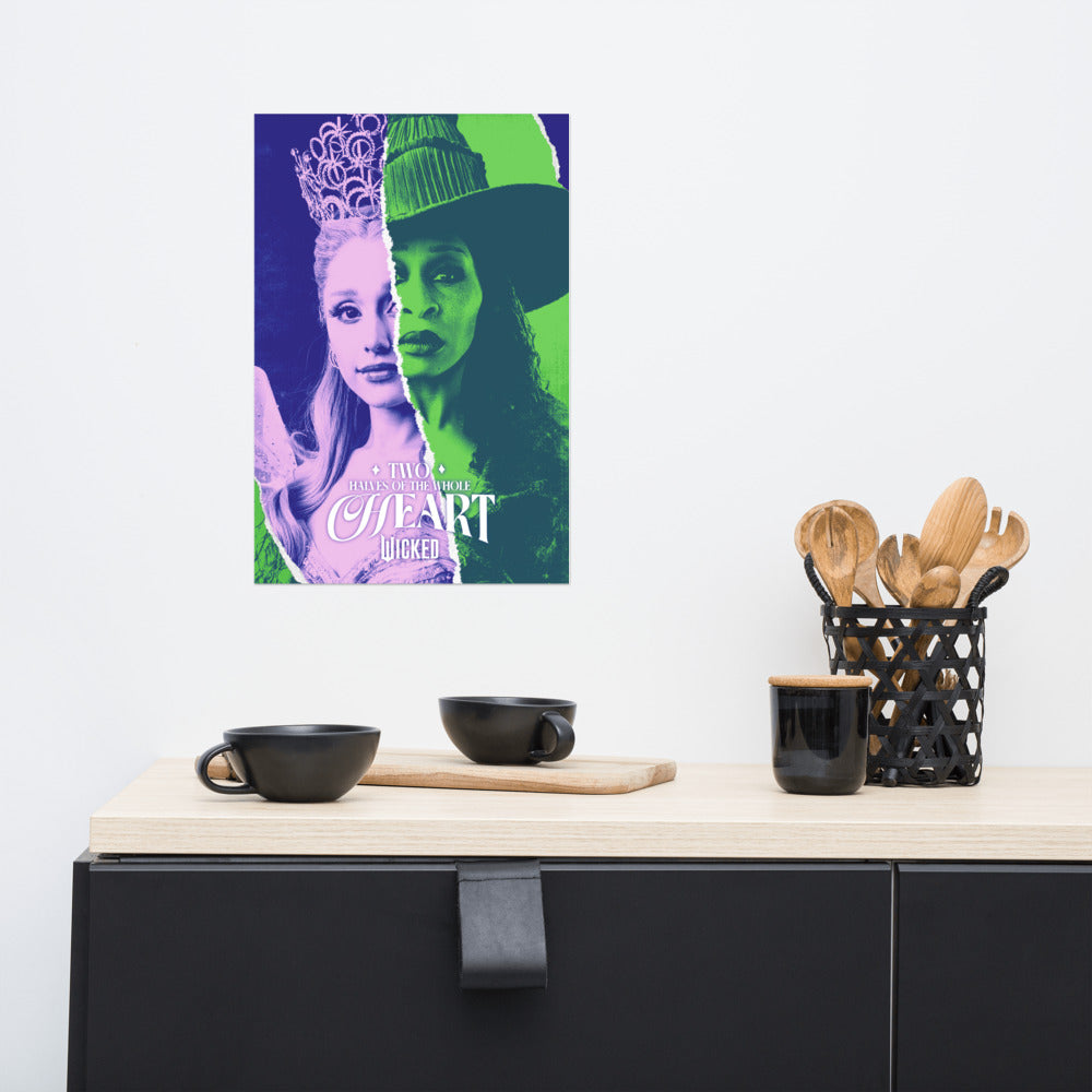Wicked: For Good Poster "Two Halves"