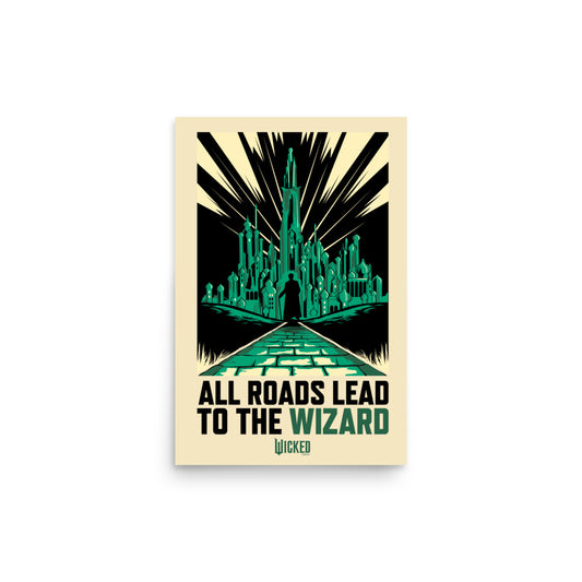 Wicked: For Good Poster Roads to the Wizard