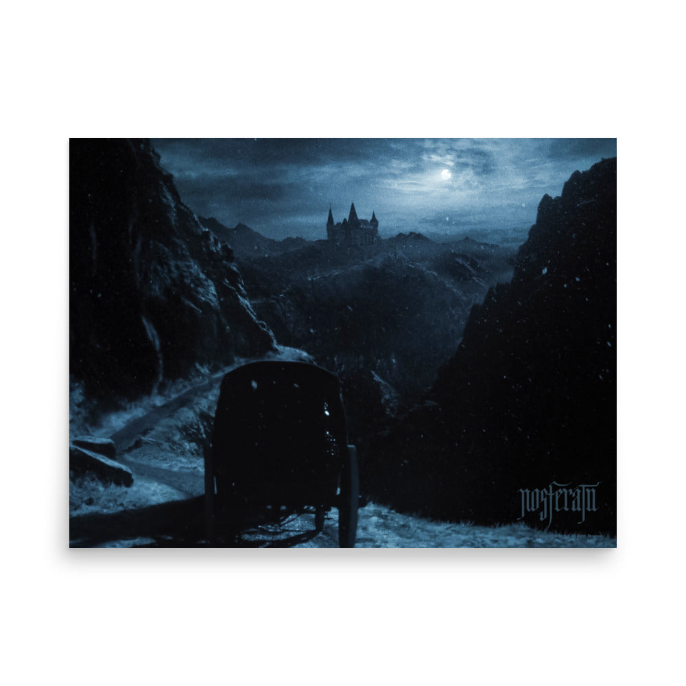 Nosferatu Castle Premium Poster