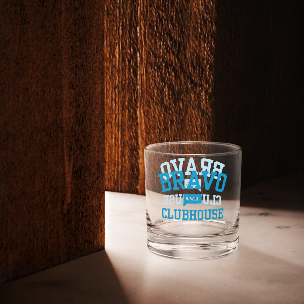 Watch What Happens Live Clubhouse Rocks Glass