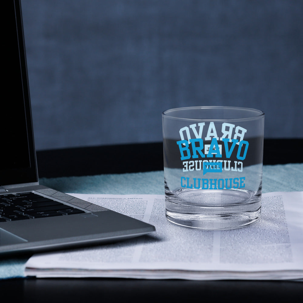 Watch What Happens Live Clubhouse Rocks Glass