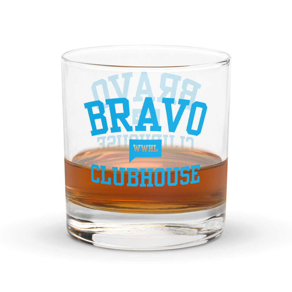Watch What Happens Live Clubhouse Rocks Glass