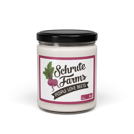 The Office Schrute Farms Scented Soy Candle, 9oz Apple Harvest