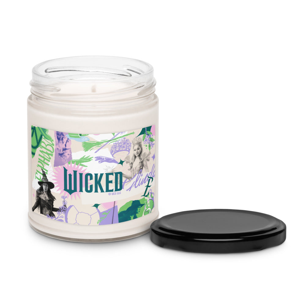 Wicked: For Good Patterned Candle