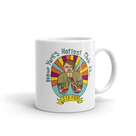 Saturday Night Live Stefon New York's Hottest Club White Mug